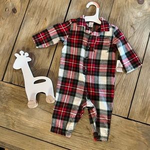 Old Navy Baby Plaid Flannel Pajamas